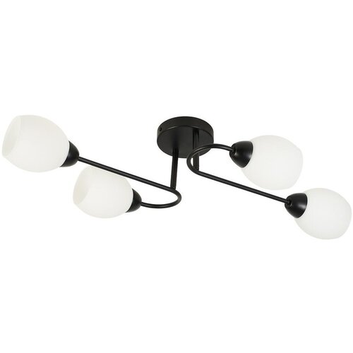  plafonski luster king 4xE27/15W/230V crne boje Cene