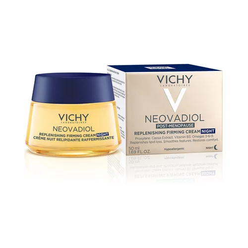 Vichy neovadiol Post-Menopause obnavljajuća noćna krema za učvršćivanje kože za period nakon menopauze 50 ml za žene
