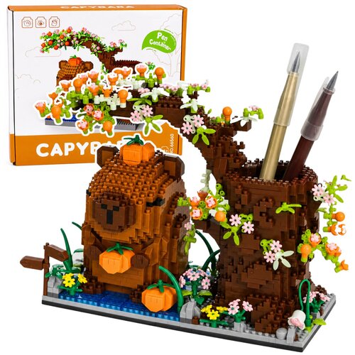  Capybara Building Blocks Tree Pen Organizer 1800 pcs. Slike