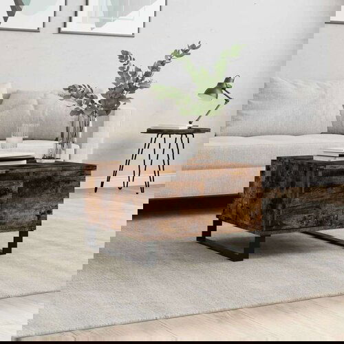  Stolić za kavu boja hrasta 55 x 55 x 36 5 cm konstruirano drvo Cijene