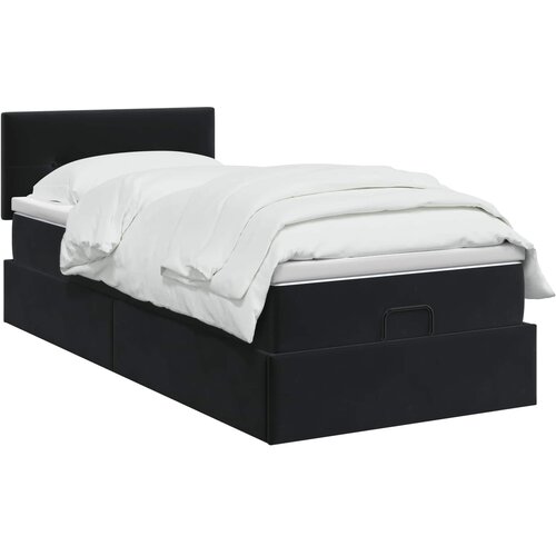  od pjene s madracem i LED-om Crna 80 x 200 cm Bar&amp;scaron;un Slike