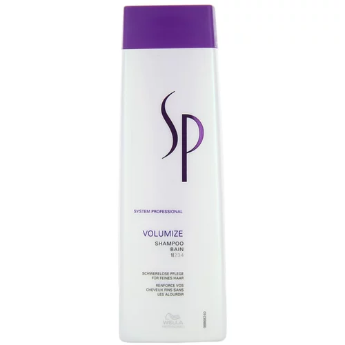Wella sp care volumize shampoo - 250 ml