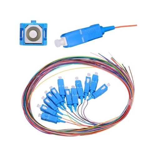 Extralink 12-COLOURS pigtails sc/upc G657A1 Slike
