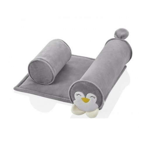 Babyjem podloga za pravilan polozaj bebe - sa sivim pingvinom ( 92-26792 ) 92-26792 Slike