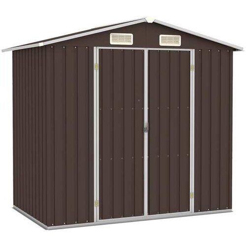  Vrtna lopa rjava 205x129x183 cm pocinkano jeklo Cene