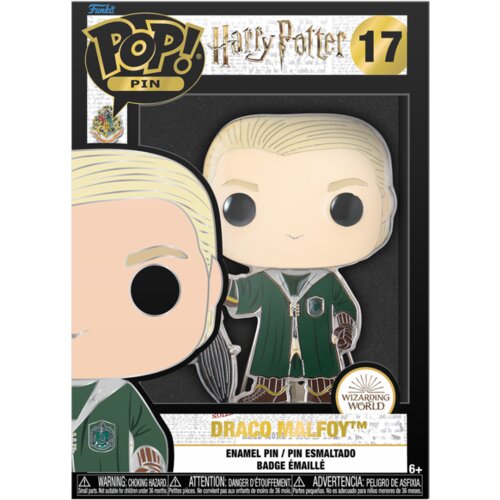 Funko Pop Pin: Harry Potter: Draco Malfoy Slike