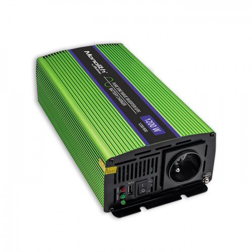 Qoltec Monolith power adapter/inverter Auto 1200 W Green Cijene