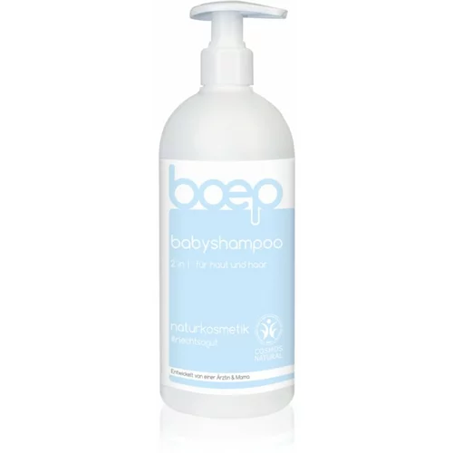 Boep Baby Shampoo 2 v 1 gel za tuširanje i šampon 2 u 1 s aloe verom za djecu od rođenja Maxi 500 ml