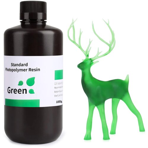 STANDARD Resin 1kg - Clear Green Cene