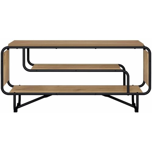  TV stalak 98 x 36 x 45 cm Hrast artisan Konstruirano drvo - Hrast artisan 98 x 36 x 45 cm Slike