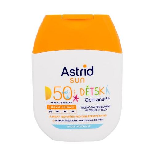 Astrid Sun Kids Face and Body Lotion vodootporan proizvod za zaštitu od sunca za tijelo za sve vrste kože 60 ml Cene