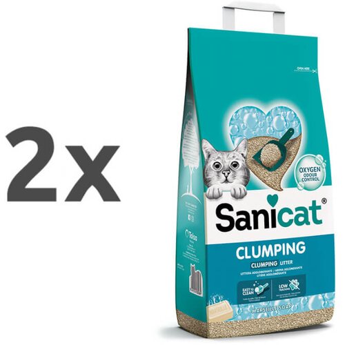 Sanicat posip Clumping Marsella Soap 2 x 10 l Cene