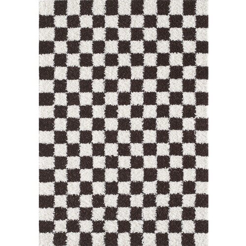 ESTE Rjava/kremno bela preproga 120x170 cm Grida &ndash; Cene