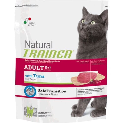 Trainer Hrana za odrasle mačke Natural Adult, Tunjevina - 300 g Slike