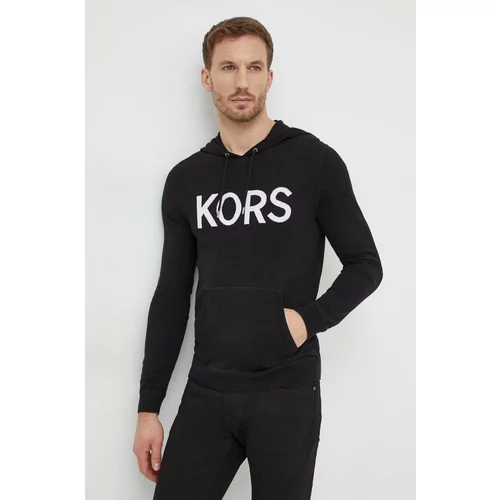 Michael Kors Pamučni pulover boja: crna, lagani