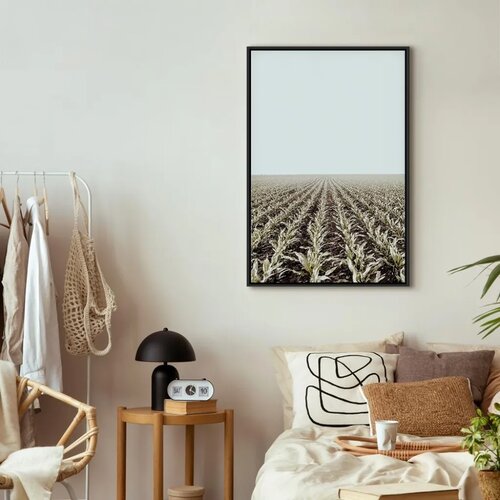  Slika - Corn Field (1 Part) Vertical 80x120 U crnom drvenom okviru Cijene