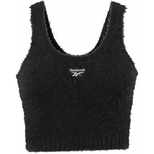 Reebok Top z naramnicami črna / bela Slike