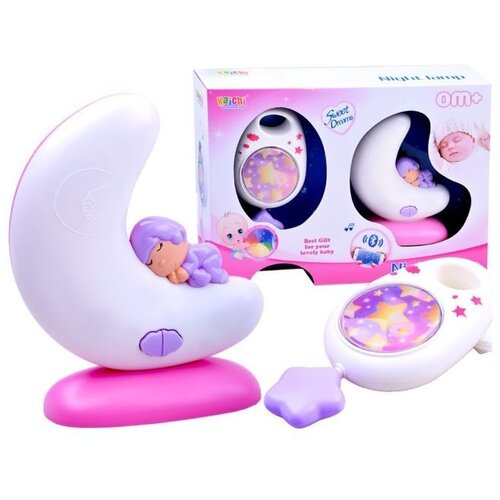  Bedside bluetooth glazbena svjetiljka - Pink Slike