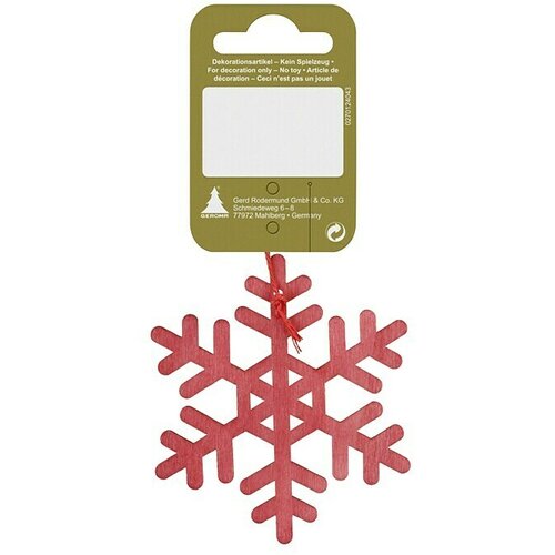  dekorativni artikl (crvene boje, drvo, 1 kom) Cijene