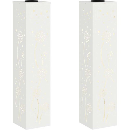  Solarna LED svjetlost za stazu 2 pcs Bijelo Slike
