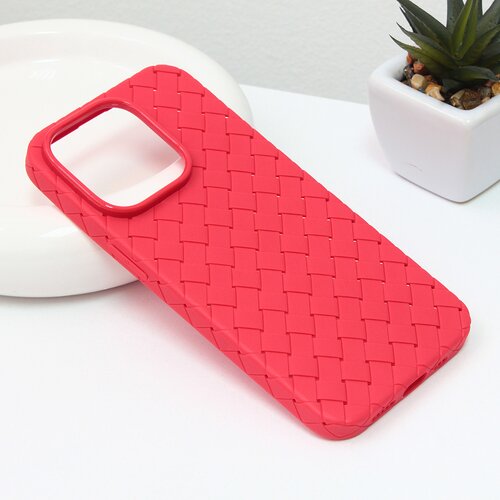 torbica weave case za iphone 14 6.1 pro crvena Slike