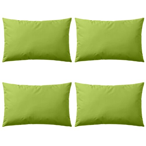 Furnova Zunanje blazine 4 kosi 60x40 cm jabolčno zelene, (21930566) Cene