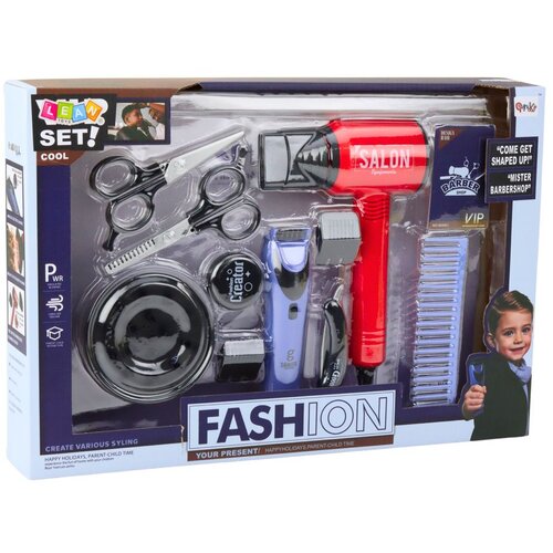  Dječački frizerski set, su&amp;scaron;ilo za kosu, če&amp;scaron;ljevi, pribor Slike