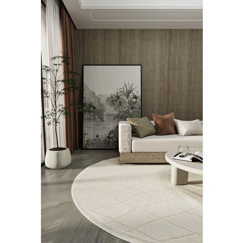 Conceptum Hypnose tepih newyork 3109 - cream carpet (160 cm) Slike