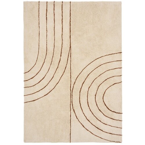 House Nordic Bež tepih od mje&amp;scaron;avine pamuka 200x300 cm Tampa &amp;ndash; Slike