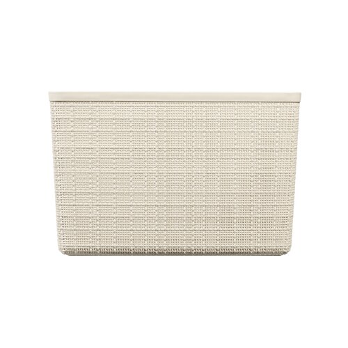 Curver kutija za pohranjivanje Jute L - Creme (D x Š x V: 36 x 28 x 23 cm, Plastika, Kremasto) Cijene