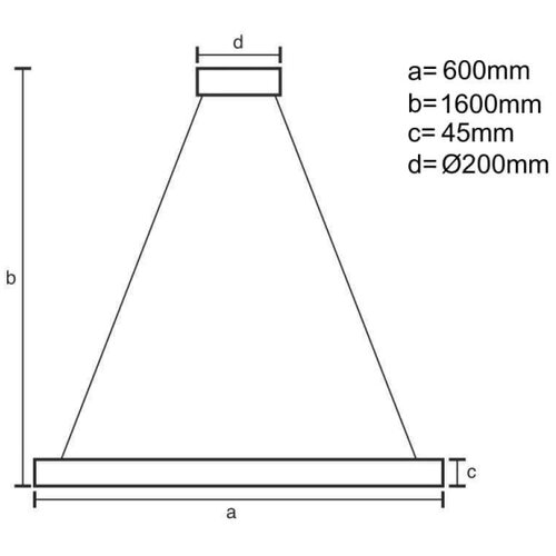  LED prigu&amp;scaron;iva luster na sajli LED/85W/230V 3000-6500K + daljinski upravljač Slike