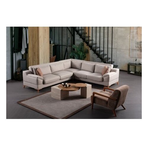 Atelier Del Sofa Ugaona garnitura Aqua, 300x275x90 cm, Bež Slike