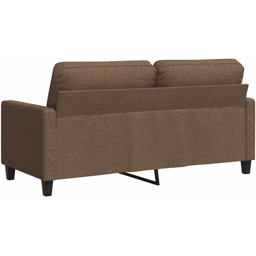  Dvosjed od tkanine smeđi 140 cm Slike