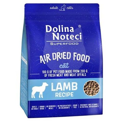 DOLINA Noteci Superfood Cat Su&scaron;ena Jagnjetina 1kg Cene