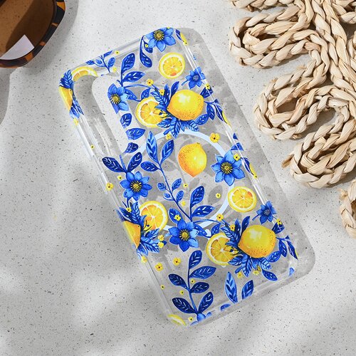 Maska za Samsung Galaxy S23 Mediteran Lemon Print Magsafe Cene