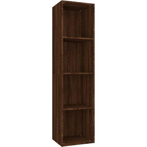 Maison Chic Knjižna omara - Knjižni regal rjav hrast 36x30x143 cm inženirski les, (21725696) Cene
