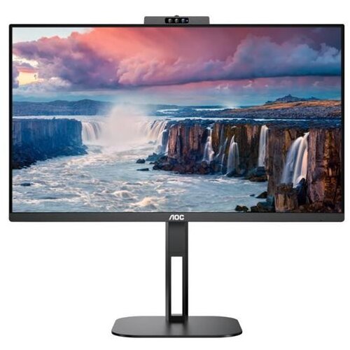 AOC Monitor 60,5 cm (23,8") 24V5CW 1920x1080 75Hz IPS 4ms HDMI DisplayPort USB-C 65W 4xUSB3.2 Pivot Kamera Zvočniki sRGB119% FreeSync E-Line, (21290792) Cene