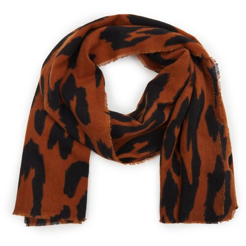 Orsay Brown women&amp;#039;s patterned scarf - Women&amp;#039;s Slike