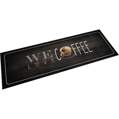  Kuhinjska preproga pralna napis coffee 60x180 cm žamet Cene
