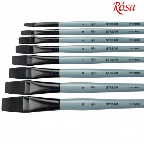  Sintetički plosnati kist ROSA STREAM 134 | Različite veličine Slike