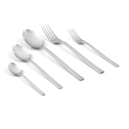 Hermia Set pribora za jelo, 60 komada, Srebrne boje Slike