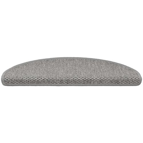 VidaXL Samoljepljivi otirači za stepenice 30 kom 65x21x4 cm srebrni Slike