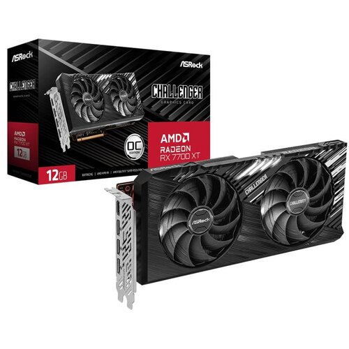 AsRock AMD Radeon RX 7700 XT Challenger 12GB 192bit RX 7700 XT Challenger 12G OC Cene