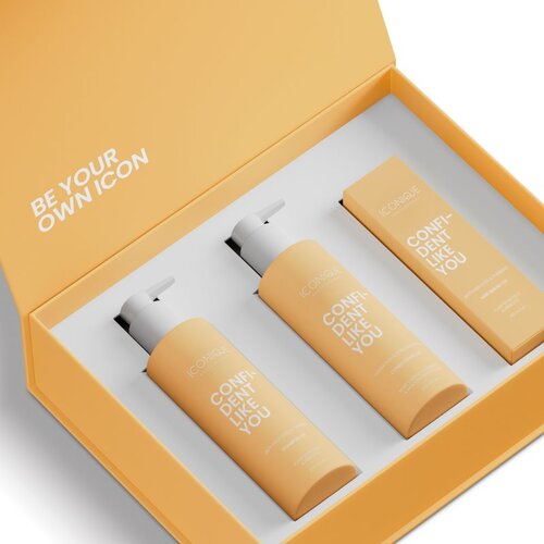 ICONIQUE Professional CONFIDENT LIKE YOU Anti-Hair Loss &amp;amp; Thinning Set set proti izpadanju las Slike