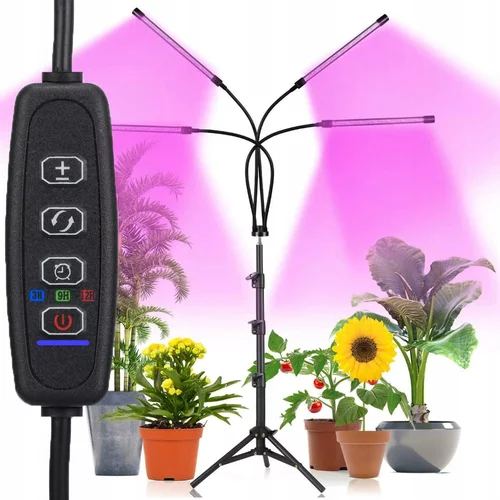  80 LED UV svetilka za rast rastlin na stativu - tripod