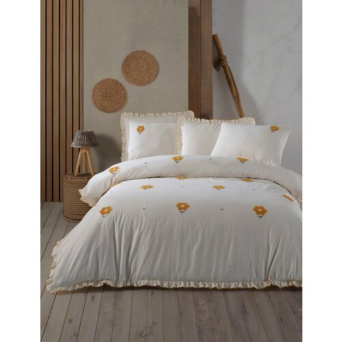 Aberto Design komplet posteljina za francuski ležaj Žuta Slike