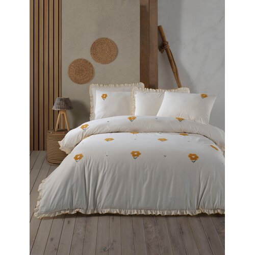 Aberto Design set posteljine za bračni krevet žute boje Cene