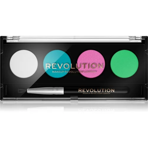Makeup Revolution Graphic Liners tekoče črtalo za oči s čopičem odtenek Pastel Dream 5,4 g