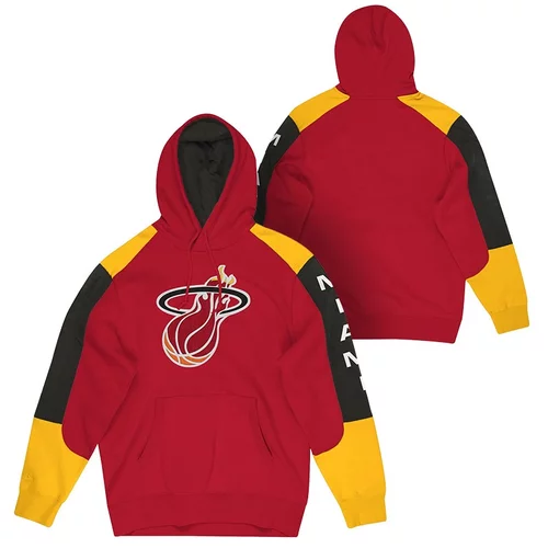 Mitchell And Ness Miami Heat Mitchell & Ness Fusion pulover s kapuco