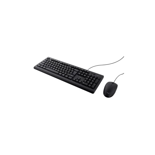 Trust Basics set tastatura+miš, US lokalizacija, žičani